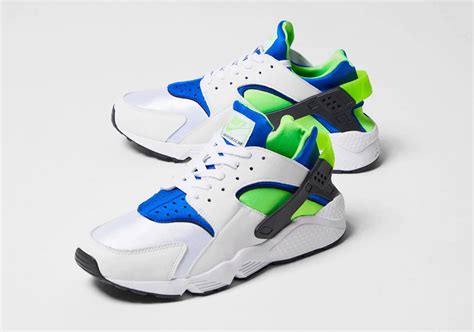 nike huarache groen zwart|Nike Huarache shoes.